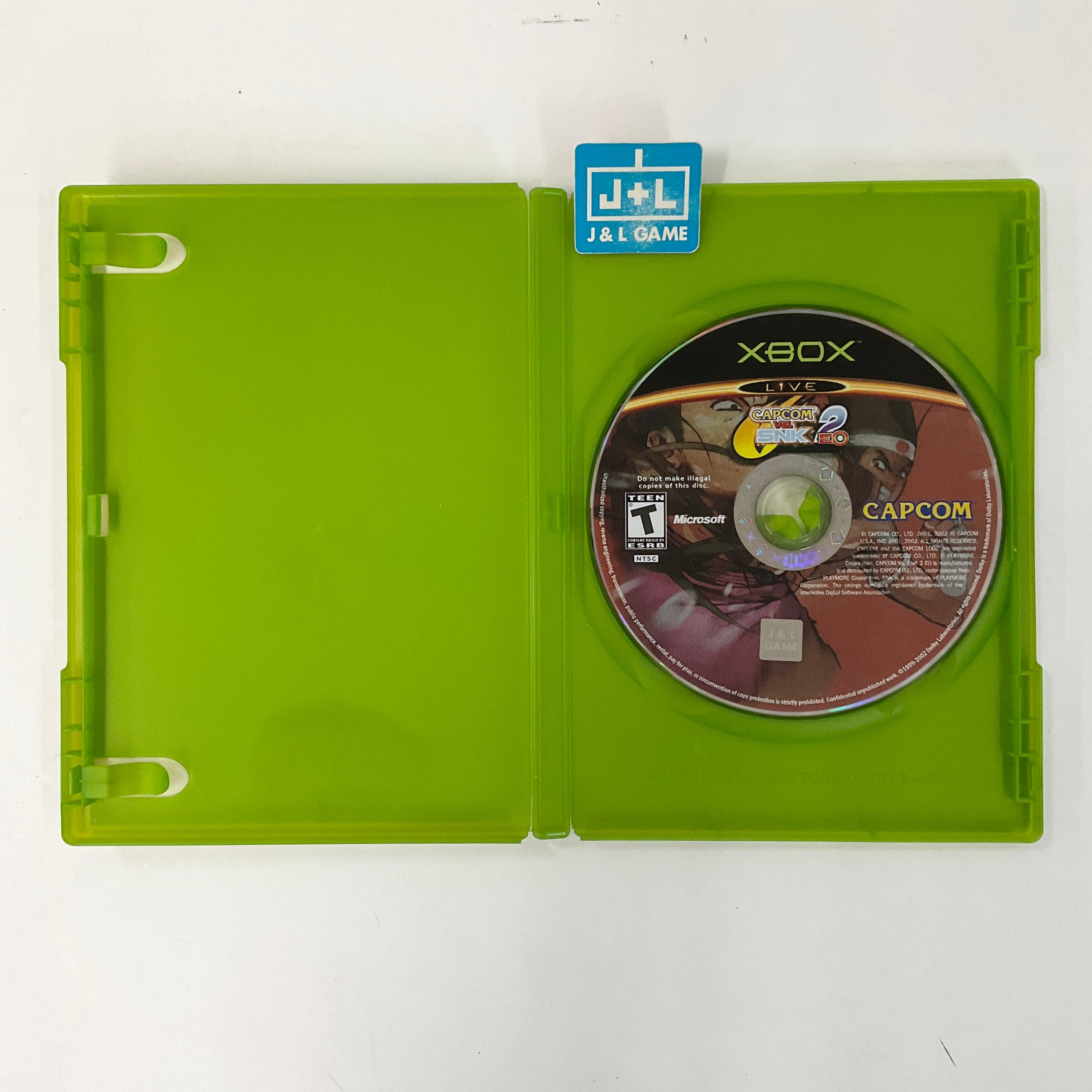 Capcom vs. SNK 2 EO - Xbox [Pre-Owned] Video Games Capcom   