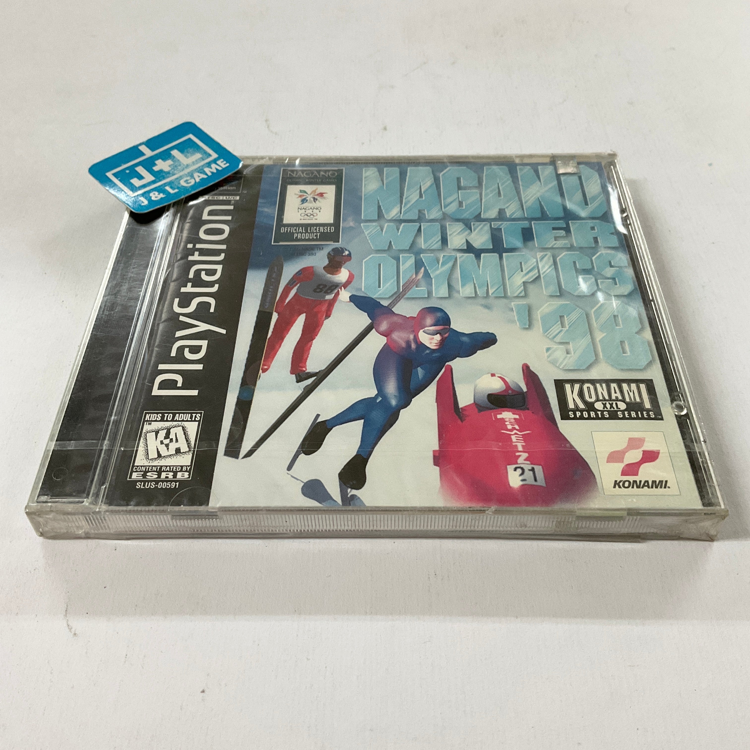 Nagano Winter Olympics '98 - Playstation Video Games Konami   