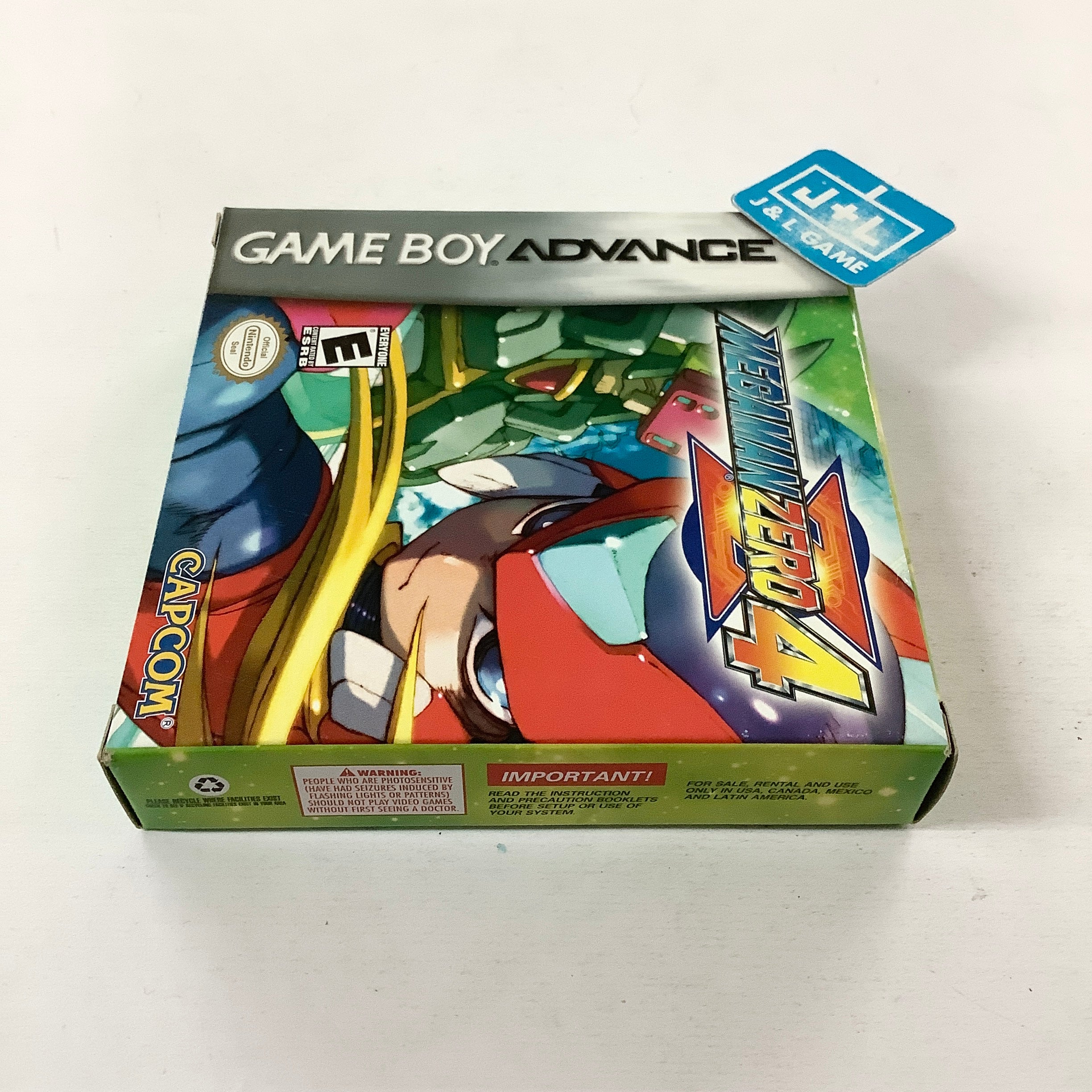 Mega Man Zero 4 - (GBA) Game Boy Advance [Pre-Owned] Video Games Capcom   