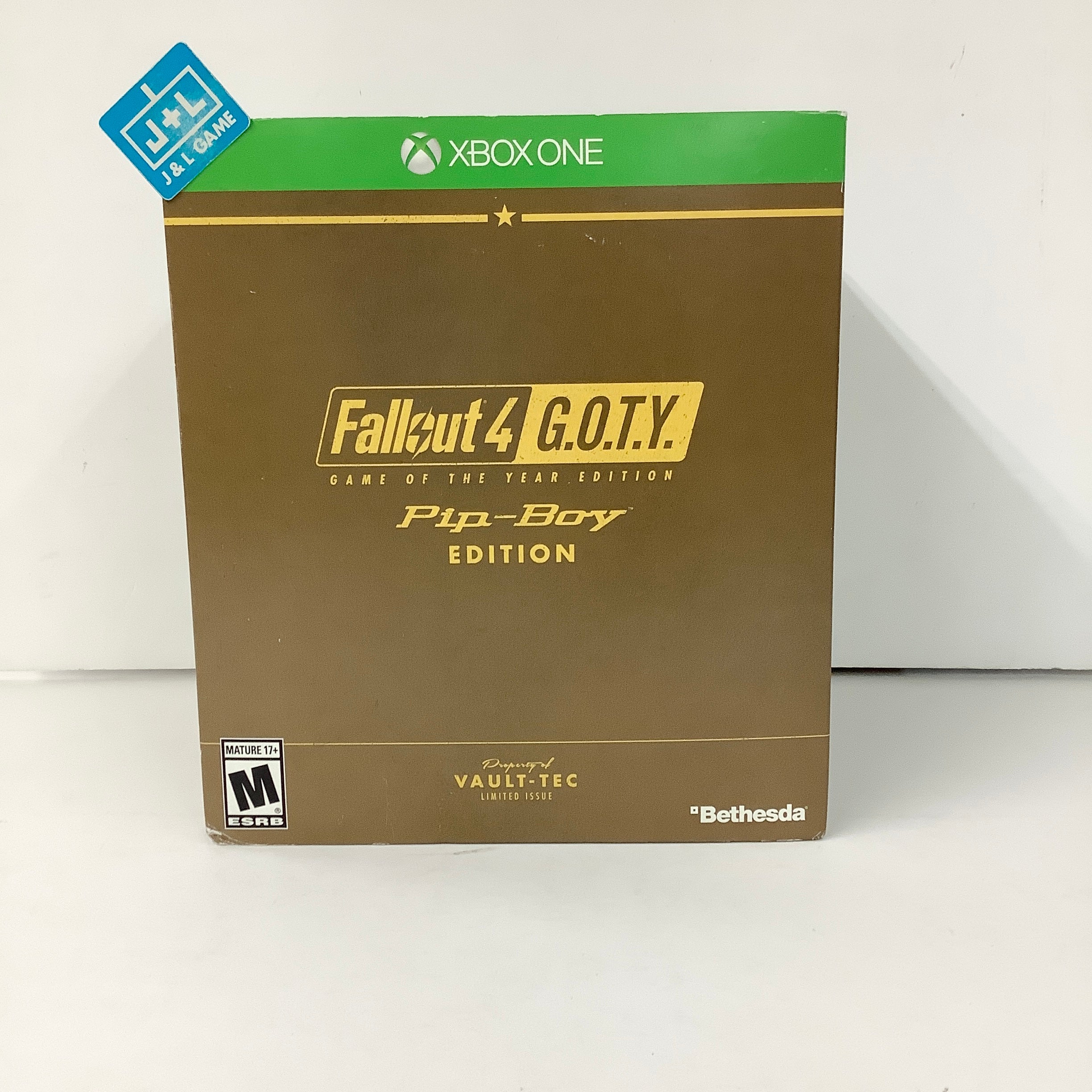 Fallout 4 - Game of The Year Pip-Boy Edition - (XB1) Xbox One Video Games Bethesda   