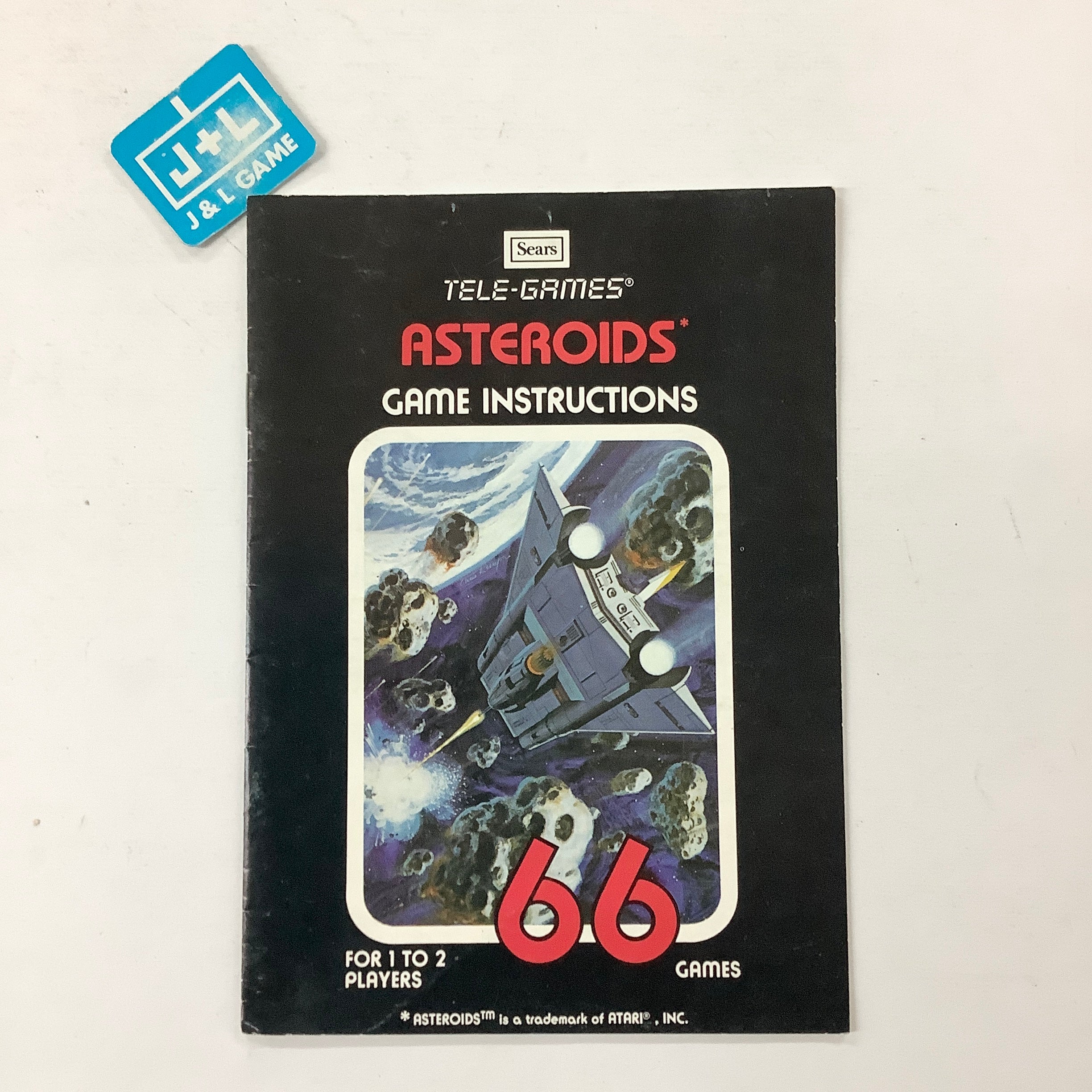 Asteroids (Sears Tele-Games) - Atari 2600 [Pre-Owned] Video Games Atari Inc.   