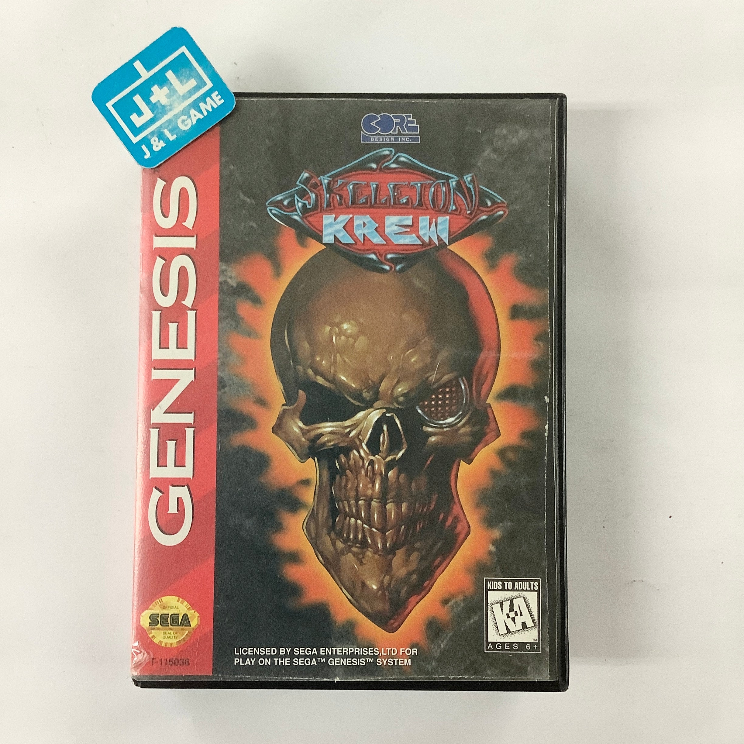 Skeleton Krew - (SG) SEGA Genesis [Pre-Owned] Video Games Core Design Ltd.   