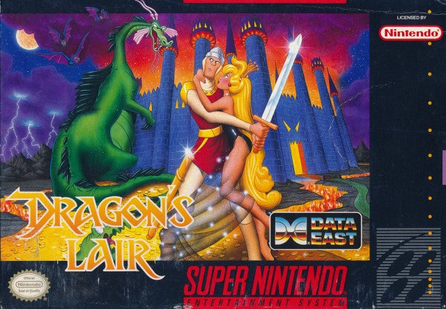 Dragon's Lair - (SNES) Super Nintendo [Pre-Owned] Video Games Data East USA   