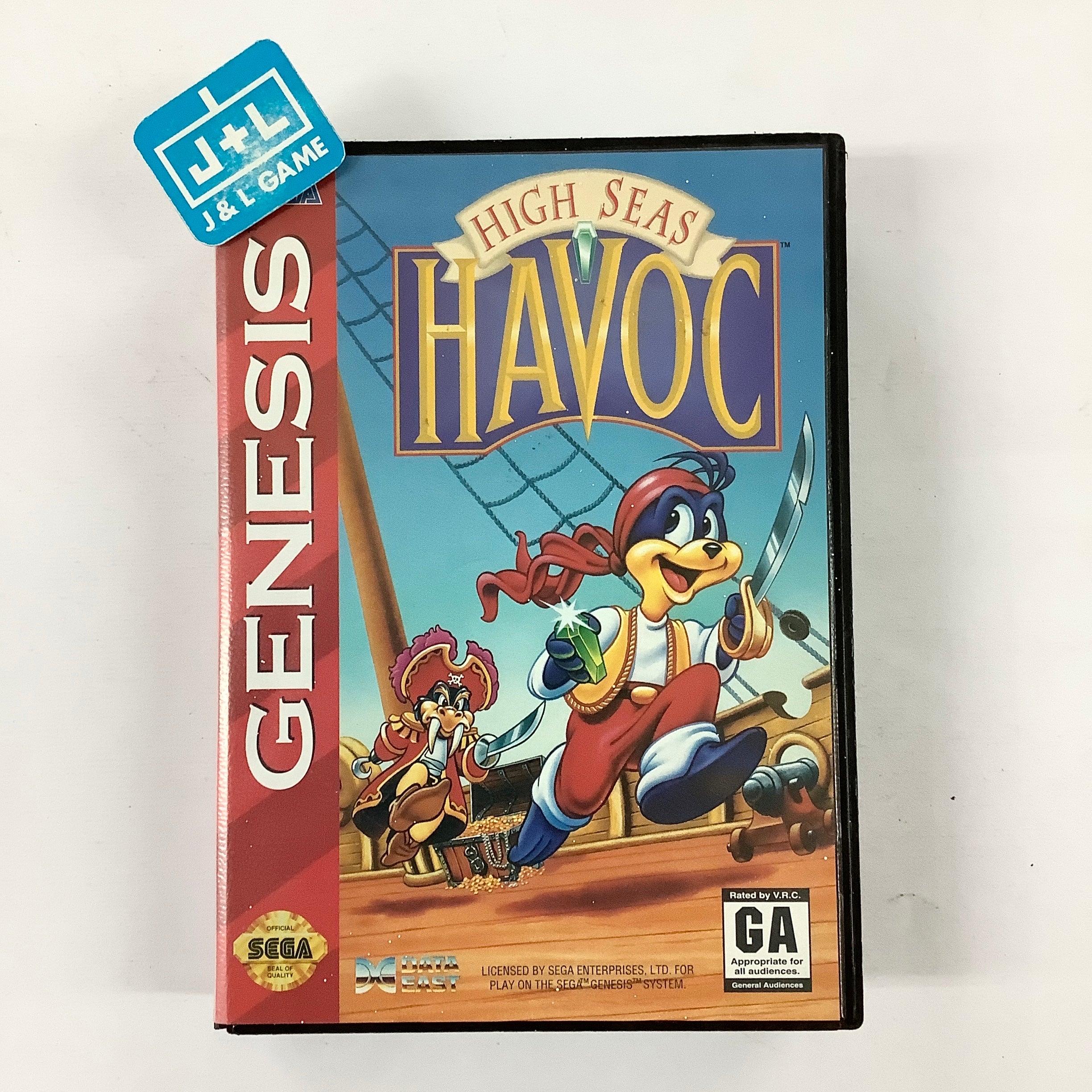 High Seas Havoc - (SG) SEGA Genesis [Pre-Owned] Video Games Data East   