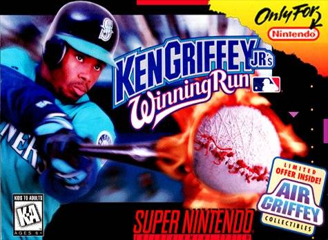 Ken Griffey Jr.'s Winning Run - (SNES) Super Nintendo [Pre-Owned] Video Games Nintendo   