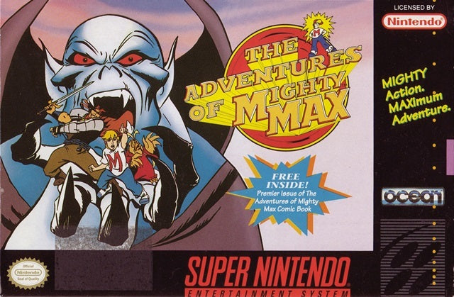 The Adventures of Mighty Max - (SNES) Super Nintendo [Pre-Owned] Video Games Ocean   