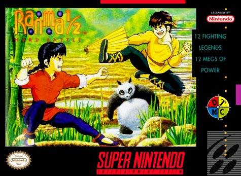 Ranma 1/2: Hard Battle - (SNES) Super Nintendo [Pre-Owned] Video Games DTMC   