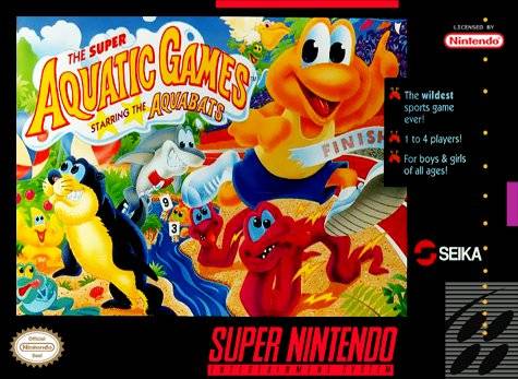 The Super Aquatic Games Starring the Aquabats - (SNES) Super Nintendo [Pre-Owned] Video Games Seika Corp.   