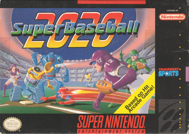 Super Baseball 2020 - (SNES) Super Nintendo [Pre-Owned] Video Games Tradewest   