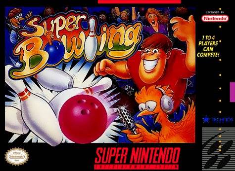 Super Bowling - (SNES) Super Nintendo [Pre-Owned] Video Games Technos   