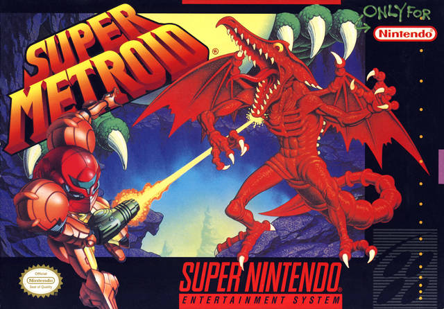 Super Metroid - (SNES) Super Nintendo [Pre-Owned] Video Games Intelligent Systems   