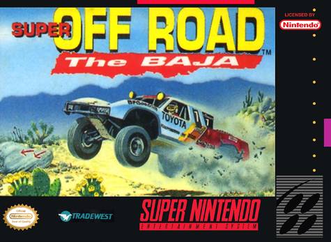 Super Off Road: The Baja - (SNES) Super Nintendo [Pre-Owned] Video Games Tradewest   