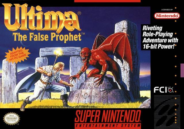 Ultima: The False Prophet - (SNES) Super Nintendo [Pre-Owned] Video Games FCI, Inc.   