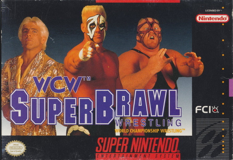 WCW Super Brawl Wrestling - (SNES) Super Nintendo [Pre-Owned] Video Games FCI, Inc.   