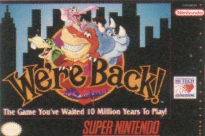 We're Back! A Dinosaur's Story - (SNES) Super Nintendo [Pre-Owned] Video Games Hi Tech Expressions   