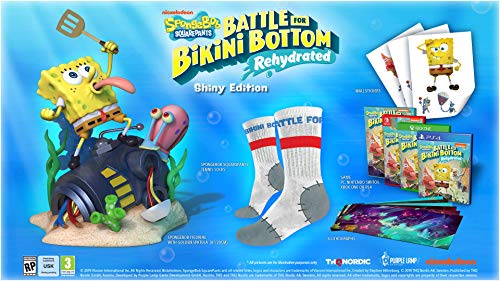 Spongebob Squarepants: Battle for Bikini Bottom - Rehydrated - Shiny Edition - (XB1) Xbox One Video Games THQ Nordic   