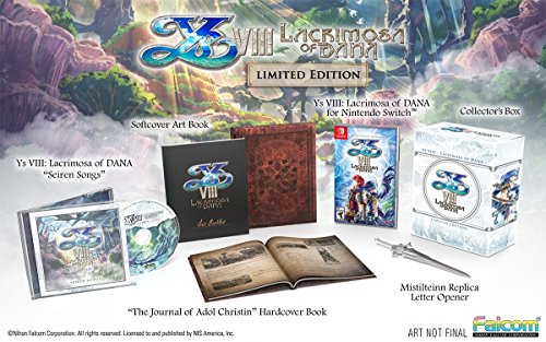 Ys VIII: Lacrimosa Of Dana Limited Edition - (NSW) Nintendo Switch [Pre-Owned] Video Games NIS America, Inc.   