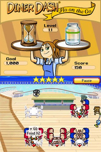 Diner Dash: Flo on the Go - (NDS) Nintendo DS [Pre-Owned] Video Games Zoo Games   