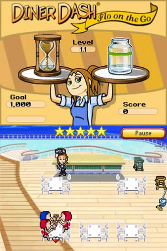 Diner Dash: Flo on the Go - (NDS) Nintendo DS [Pre-Owned] Video Games Zoo Games   