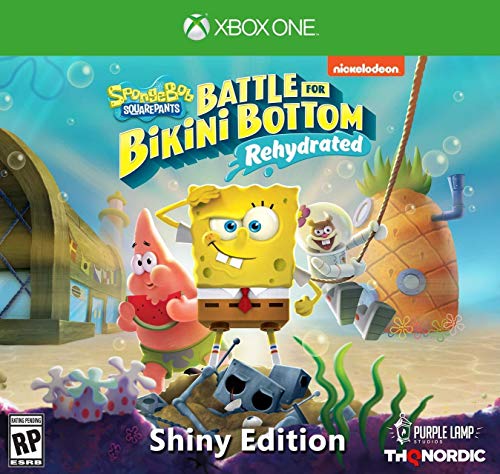 Spongebob Squarepants: Battle for Bikini Bottom - Rehydrated - Shiny Edition - (XB1) Xbox One Video Games THQ Nordic   