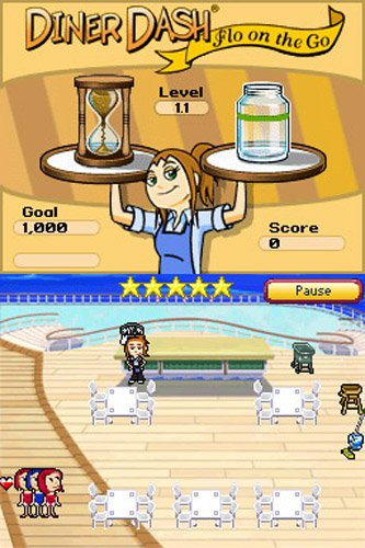 Diner Dash: Flo on the Go - (NDS) Nintendo DS [Pre-Owned] Video Games Zoo Games   