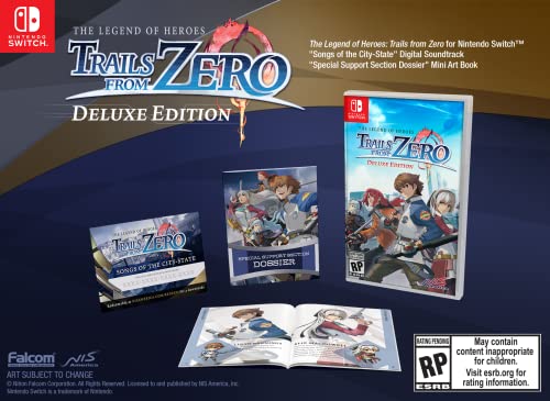 The Legend of Heroes: Trails From Zero (Deluxe Edition) - (NSW) Nintendo Switch [Pre-Owned] Video Games NIS America   