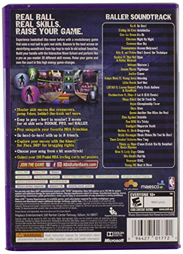 NBA Baller Beats (Kinect Required) - Xbox 360 [Pre-Owned] Video Games Majesco   