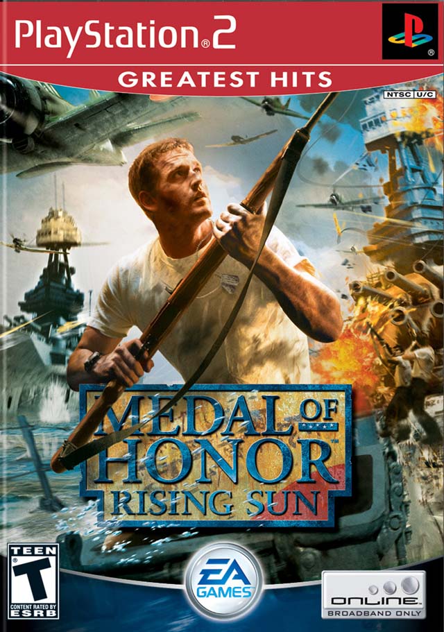 Medal of Honor: Rising Sun (Greatest Hits) - (PS2) PlayStation 2 [Pre-Owned] Video Games EA Games   