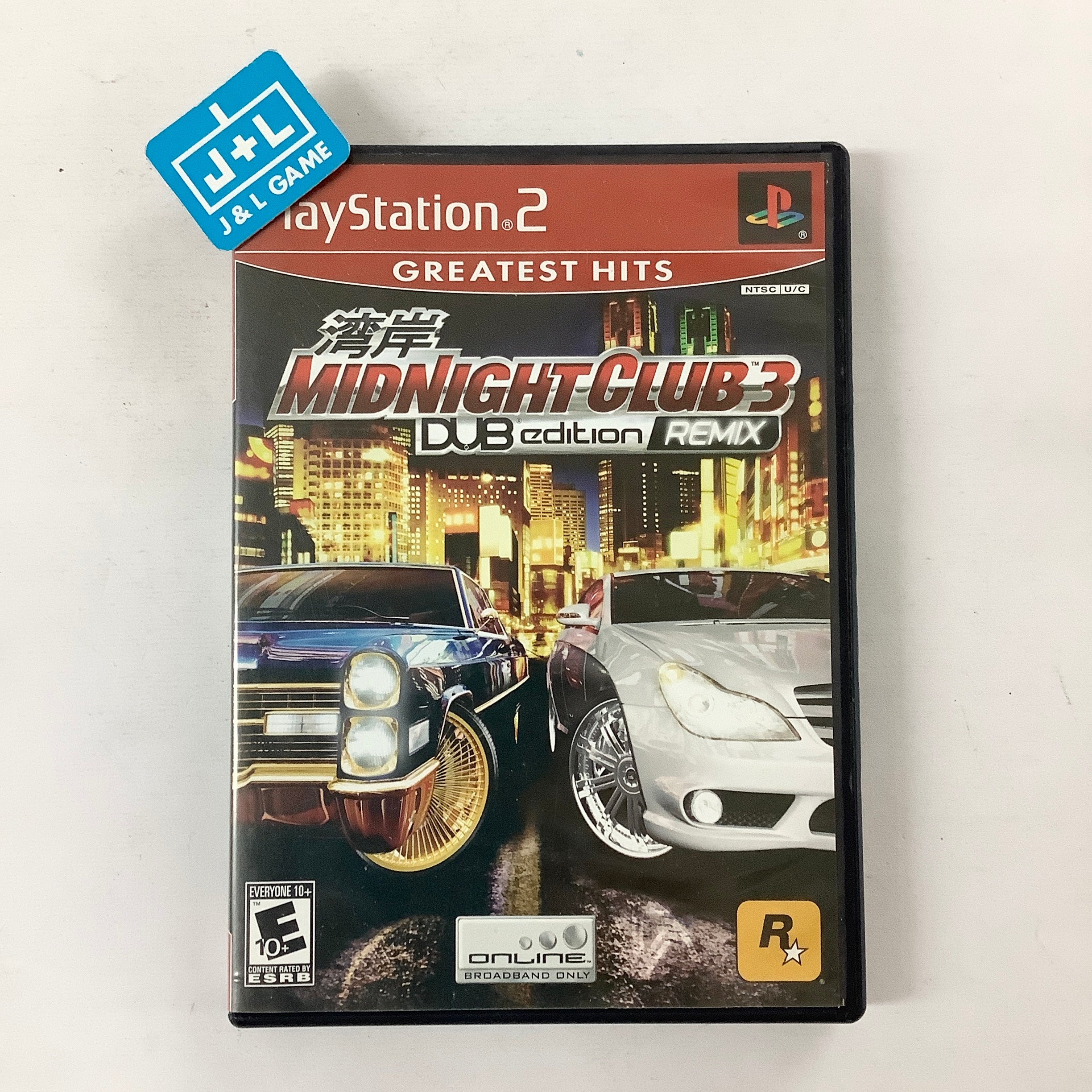 Midnight Club 3: DUB Edition Remix (Greatest Hits) - (PS2) PlayStation 2 [Pre-Owned] Video Games Rockstar Games   