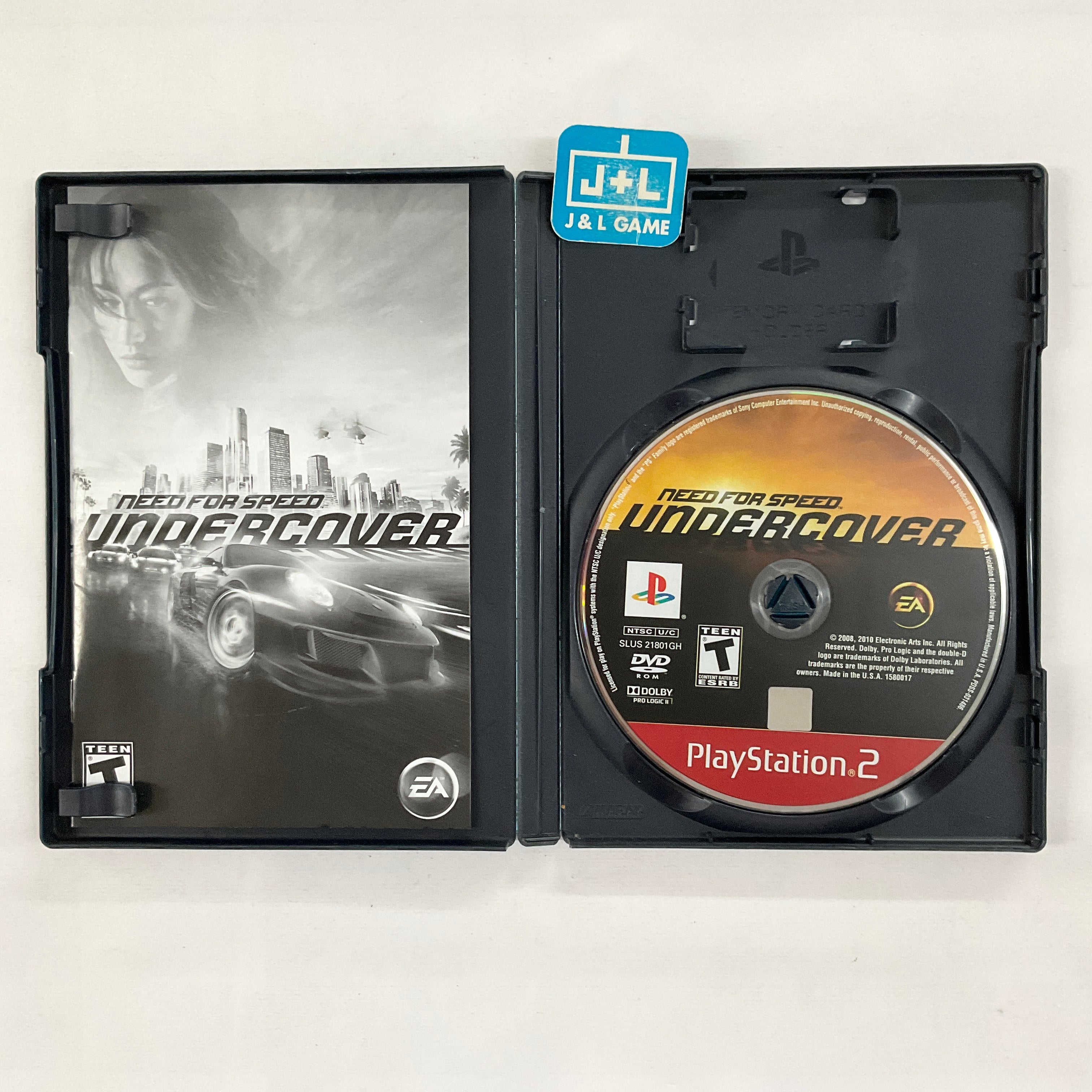 Need for Speed Undercover (Greatest Hits) - (PS2) PlayStation 2 [Pre-Owned] Video Games Electronic Arts   