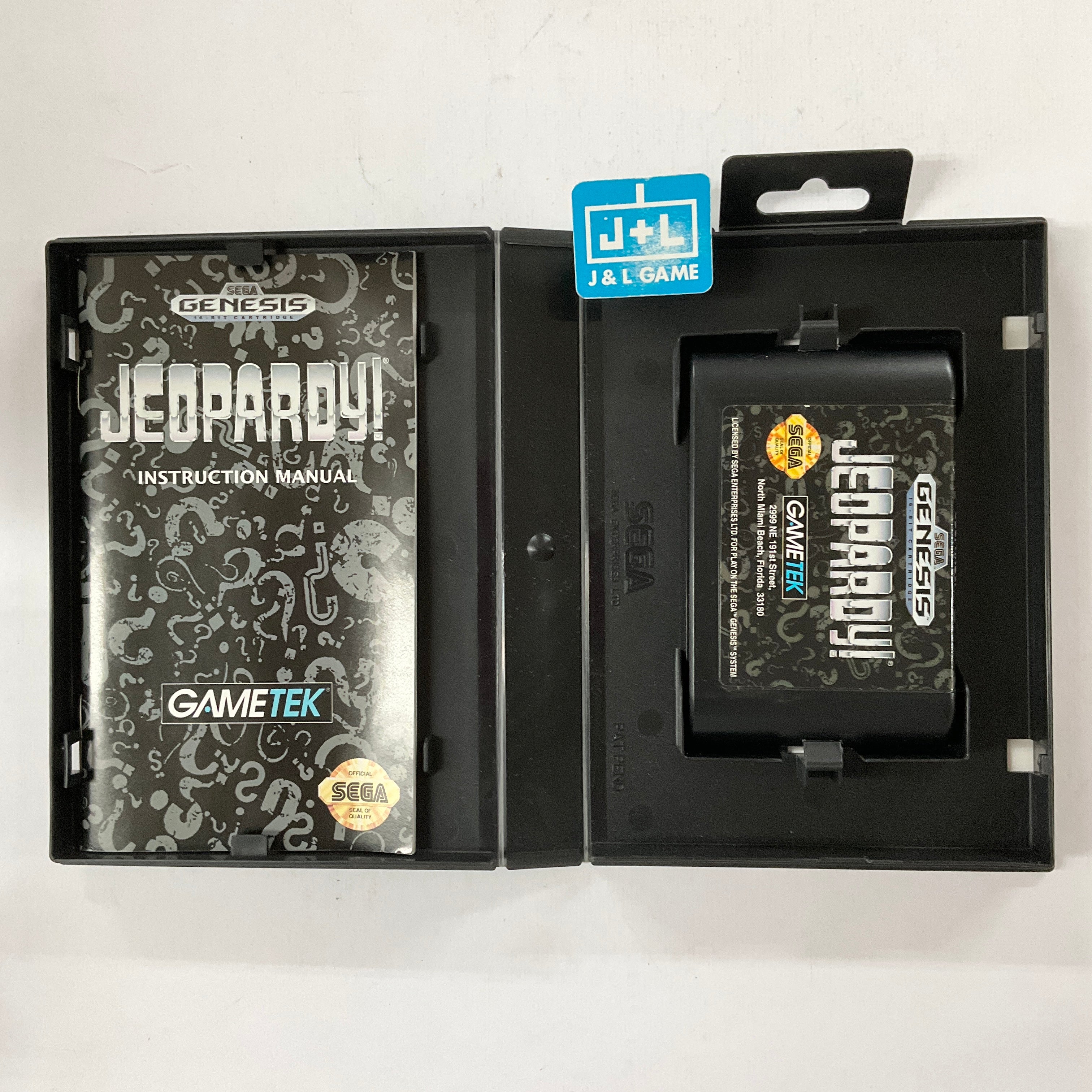 Jeopardy! - (SG) SEGA Genesis [Pre-Owned] Video Games GameTek   