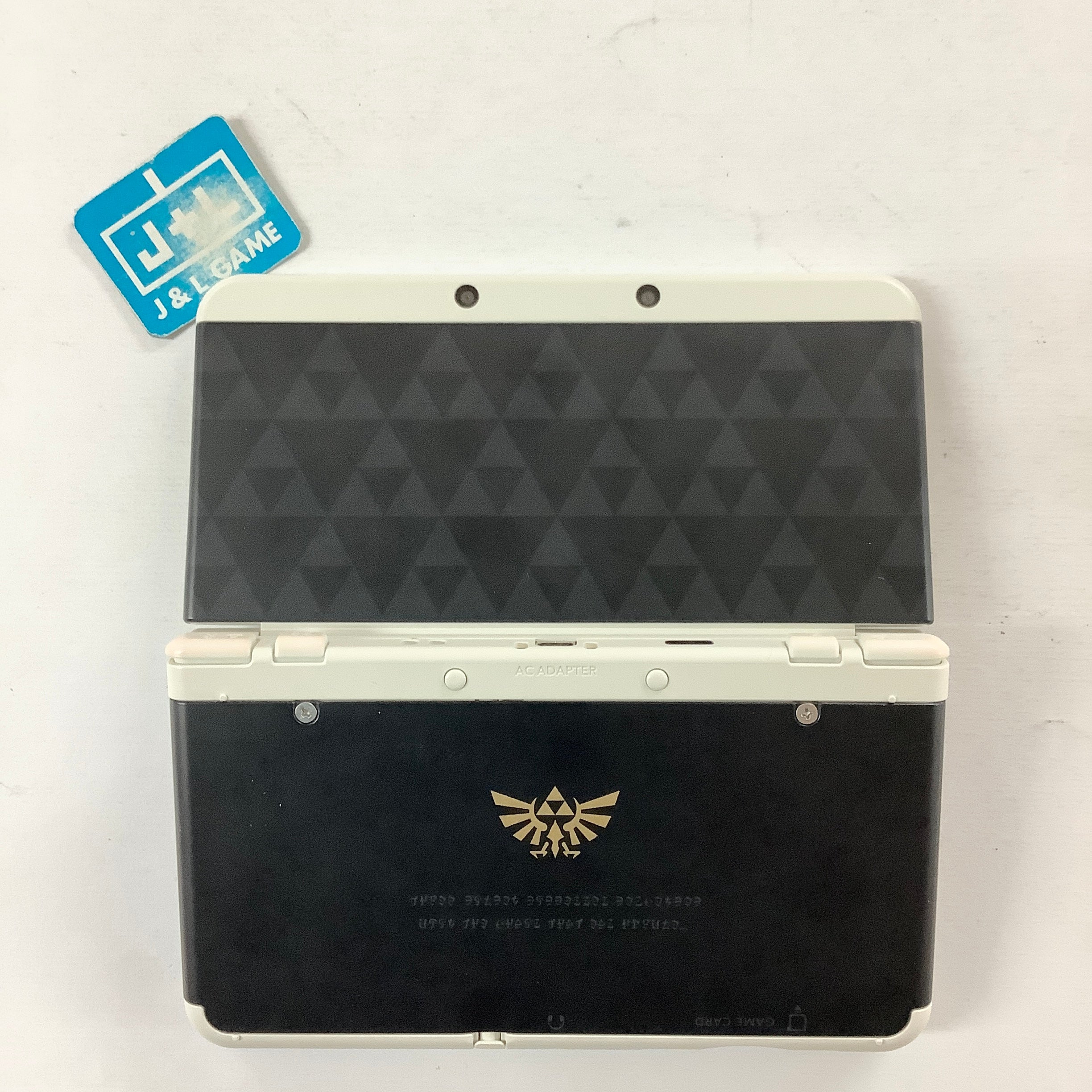 New Nintendo 3DS Cover Plates No.055 (Zelda Black Triforce) - New Nintendo 3DS (Pre-Owned) Accessories Nintendo   