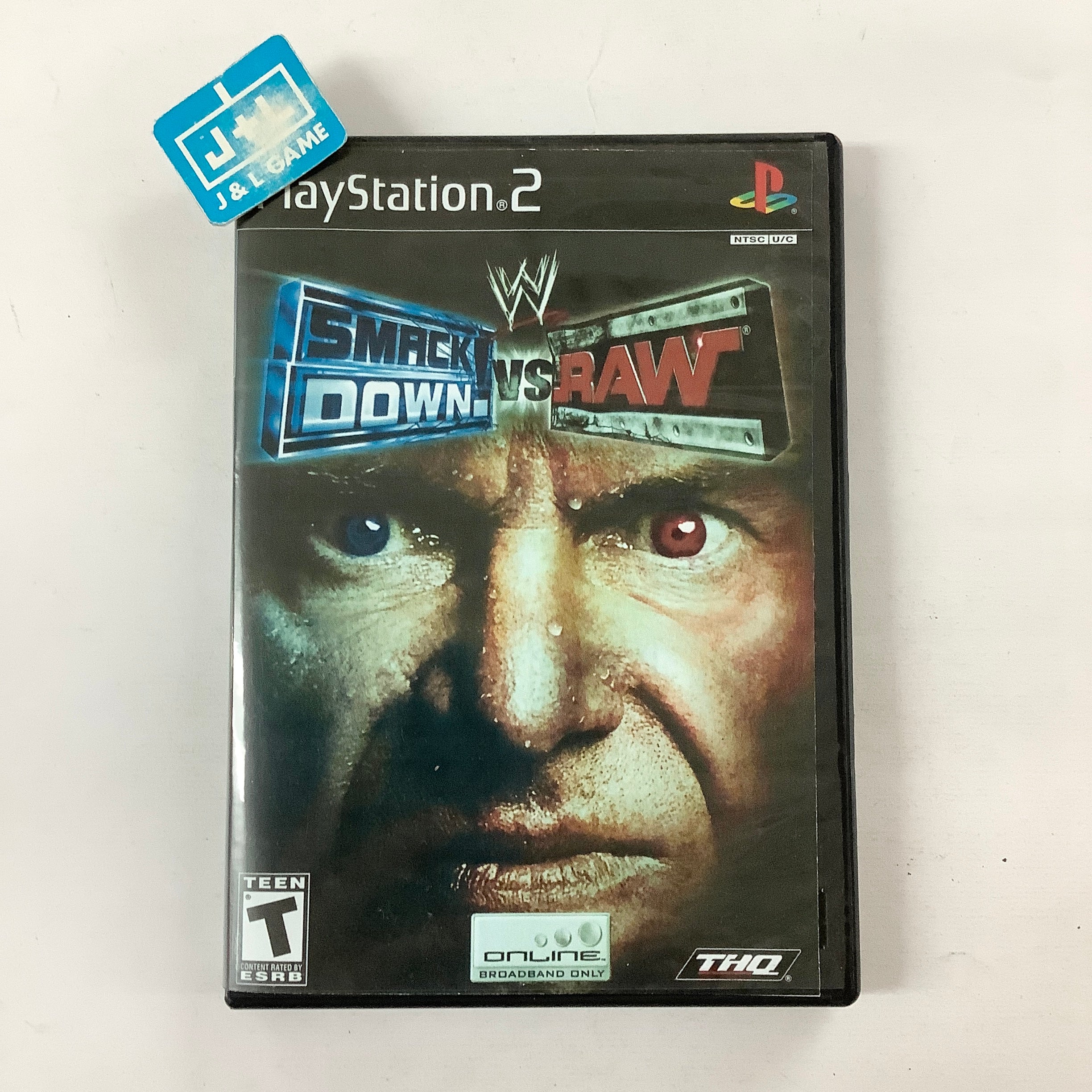 WWE SmackDown! vs. Raw - (PS2) PlayStation 2 [Pre-Owned] Video Games THQ   