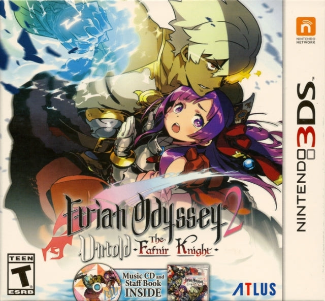 Etrian Odyssey 2 Untold: The Fafnir Knight - Nintendo 3DS [Pre-Owned] Video Games Atlus   