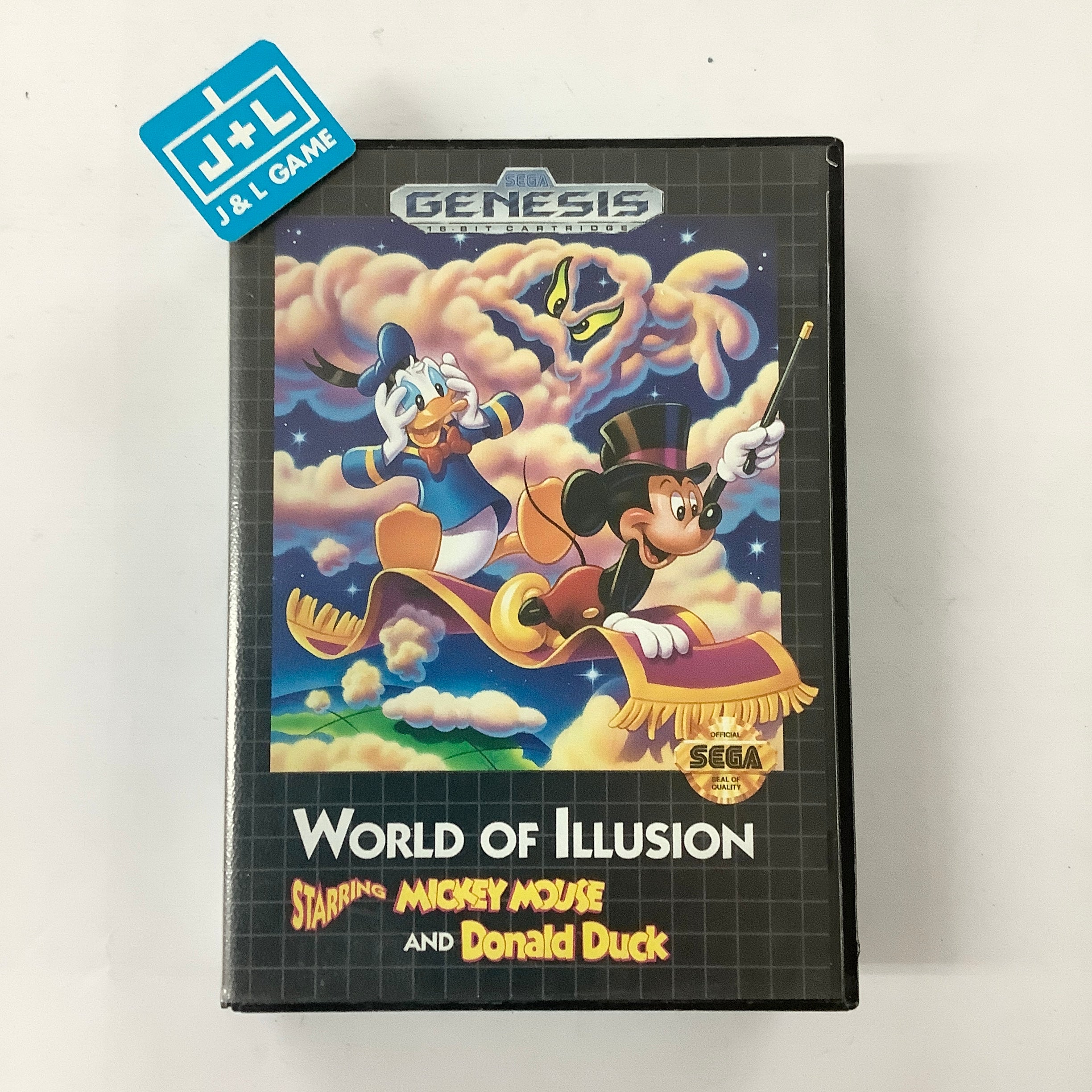 World of Illusion Starring Mickey Mouse and Donald Duck - (SG) SEGA Genesis [Pre-Owned] Video Games Sega   