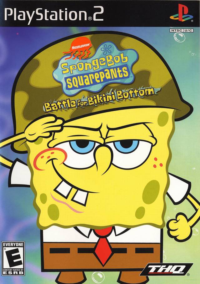 SpongeBob SquarePants: Battle for Bikini Bottom - (PS2) PlayStation 2 [Pre-Owned] Video Games THQ   