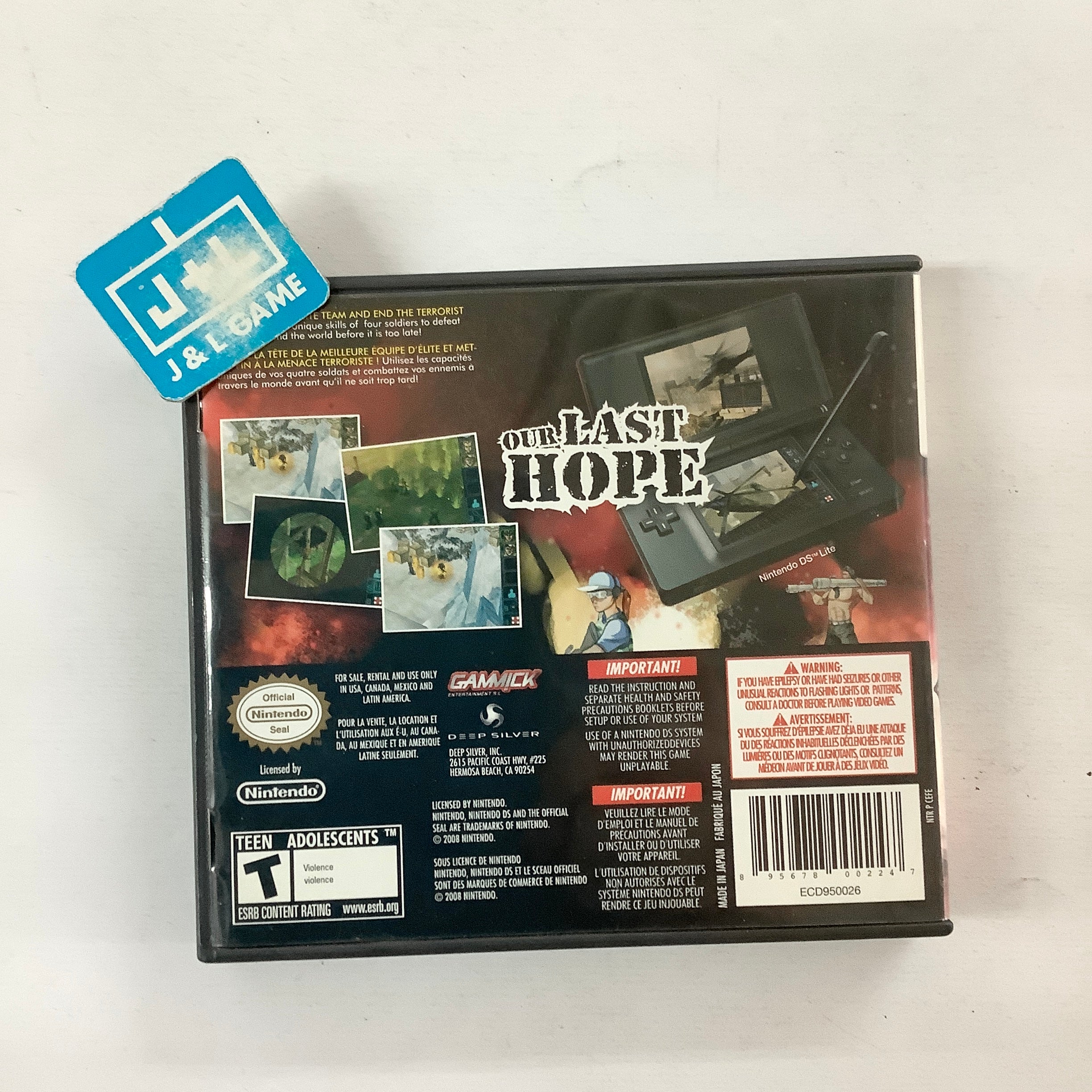 Elite Forces: Unit 77 - (NDS) Nintendo DS [Pre-Owned] Video Games Deep Silver   