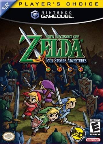 The Legend of Zelda: Four Swords Adventures (Player's Choice) - (GC) GameCube [Pre-Owned] Video Games Nintendo   