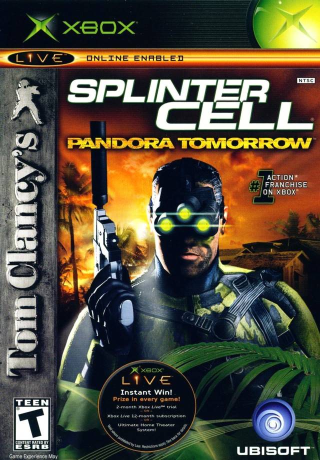 Tom Clancy's Splinter Cell Pandora Tomorrow - (XB) Xbox Video Games Ubisoft   