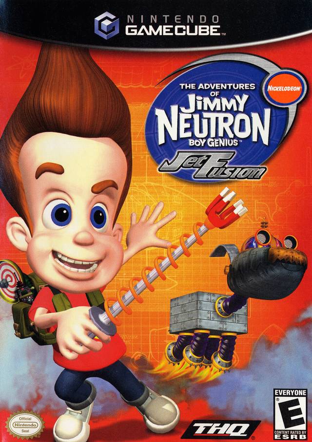 The Adventures of Jimmy Neutron Boy Genius: Jet Fusion - (GC) GameCube [Pre-Owned] Video Games THQ   