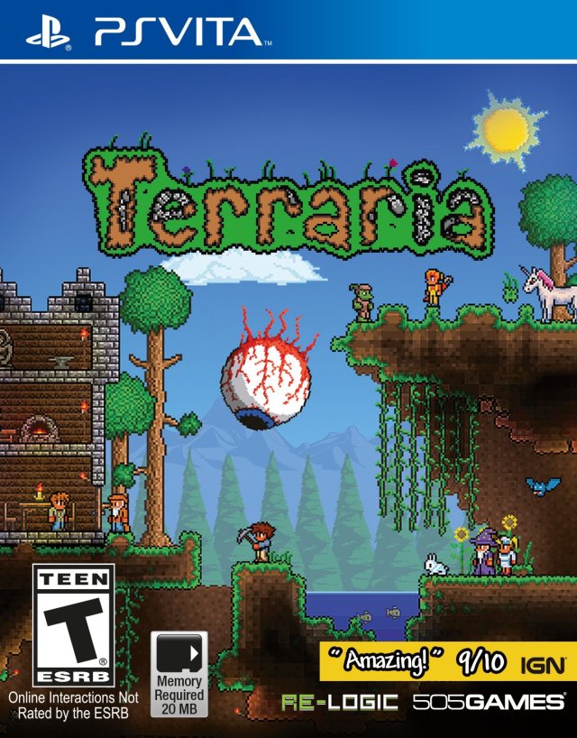 Terraria - (PSV) PlayStation Vita Video Games 505 Games   