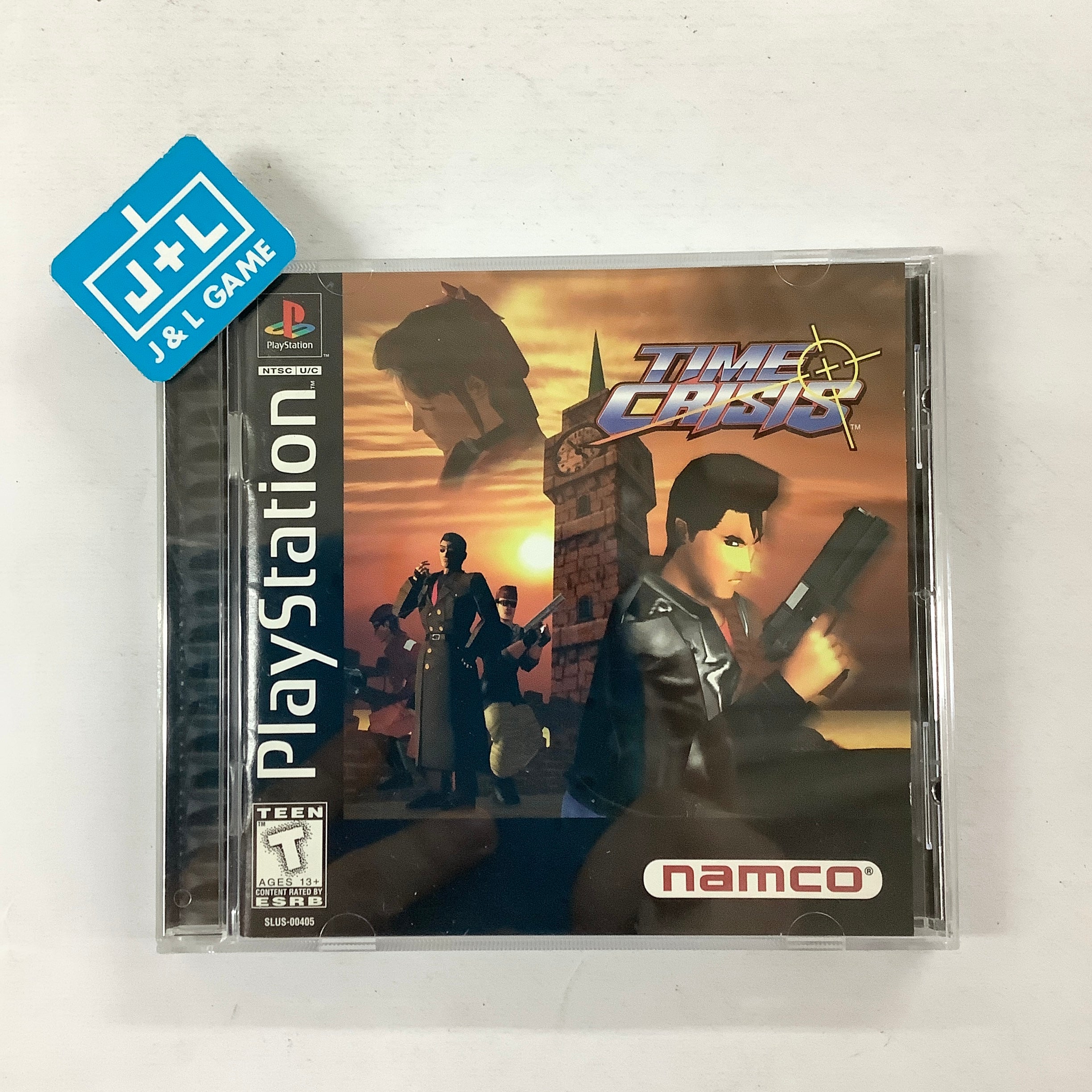 Time Crisis - (PS1) PlayStation 1 [Pre-Owned] Video Games Namco   