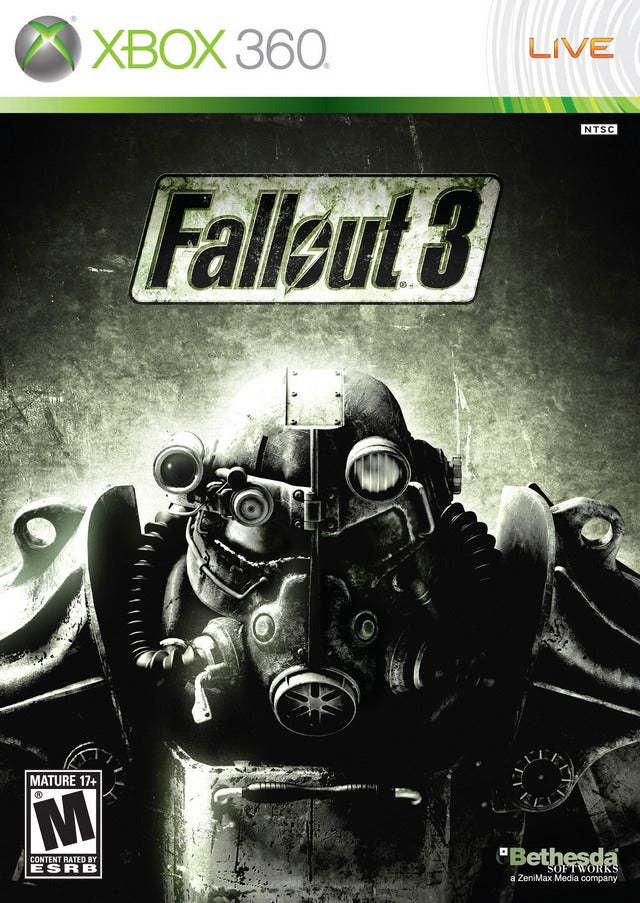 Fallout 3 (Platinum Hits) - Xbox 360 [Pre-Owned] Video Games Bethesda Softworks   