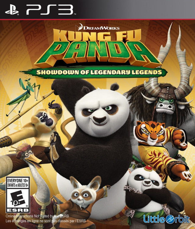 Kung Fu Panda: Showdown of Legendary Legends - (PS3) PlayStation 3 [Pre-Owned] Video Games Little Orbit   