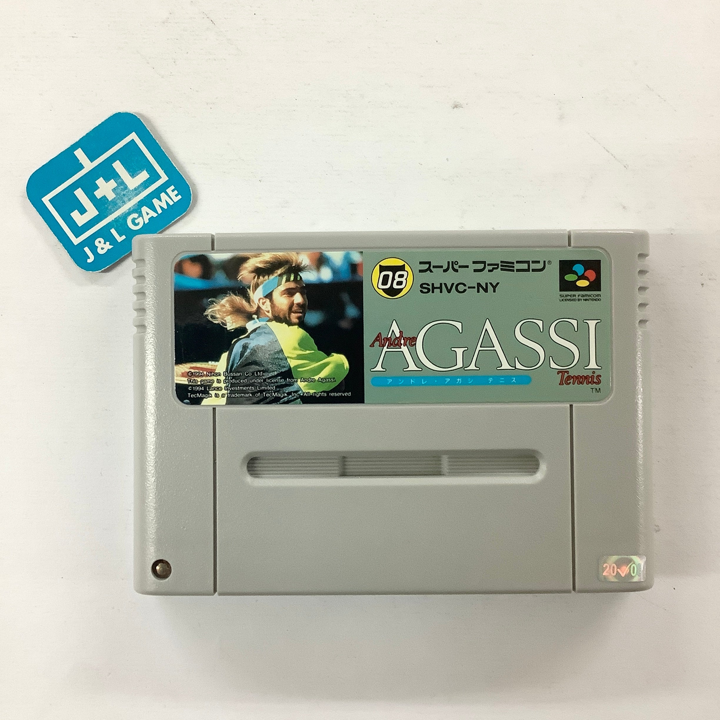 Andre Agassi Tennis - (SFC) Super Famicom [Pre-Owned] (Japanese Import) Video Games Nichibutsu   