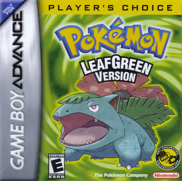 Pokemon LeafGreen Version (Player's Choice) - (GBA) Game Boy Advance [Pre-Owned] Video Games Nintendo   