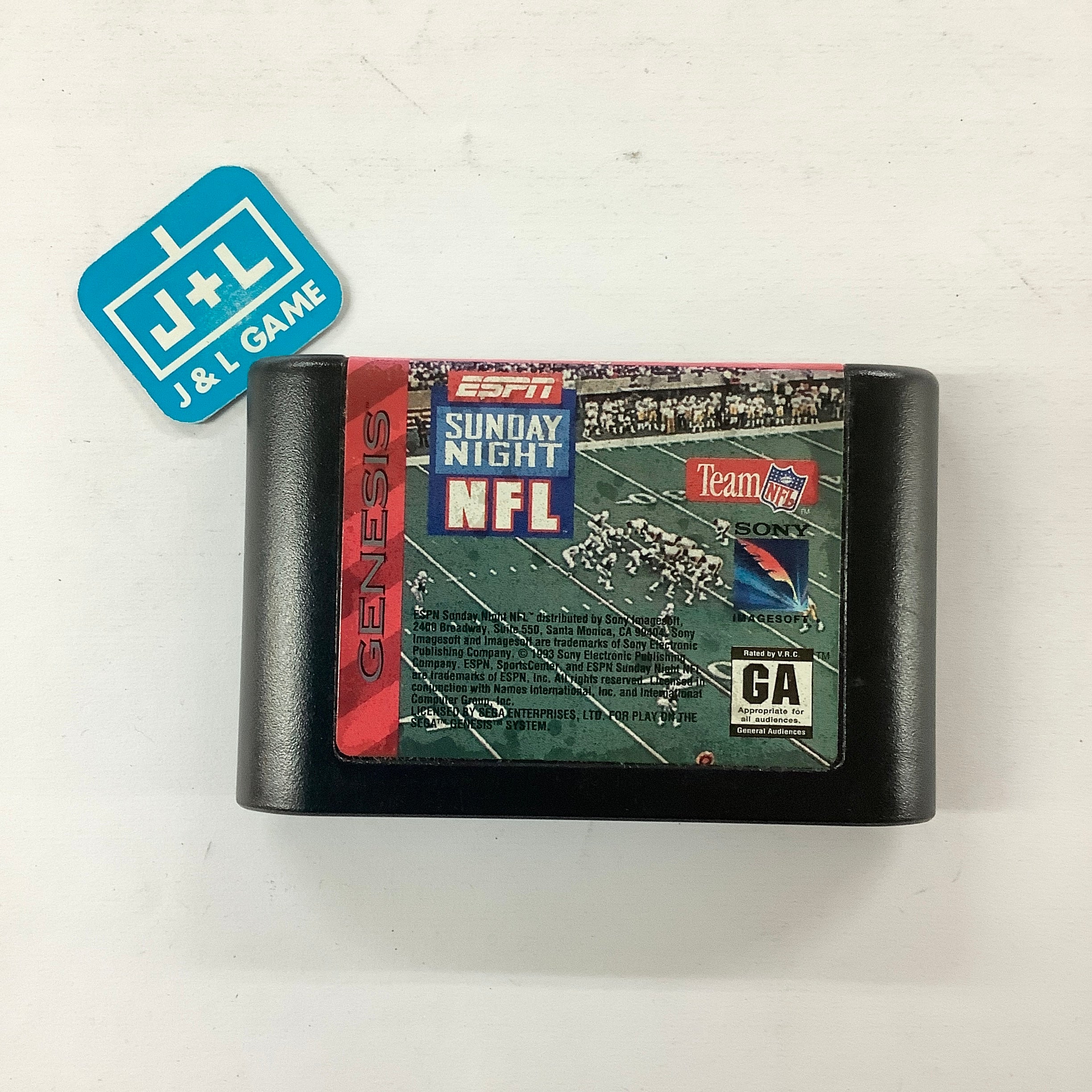 ESPN Sunday Night NFL - (SG) SEGA Genesis [Pre-Owned] Video Games Sony Imagesoft   