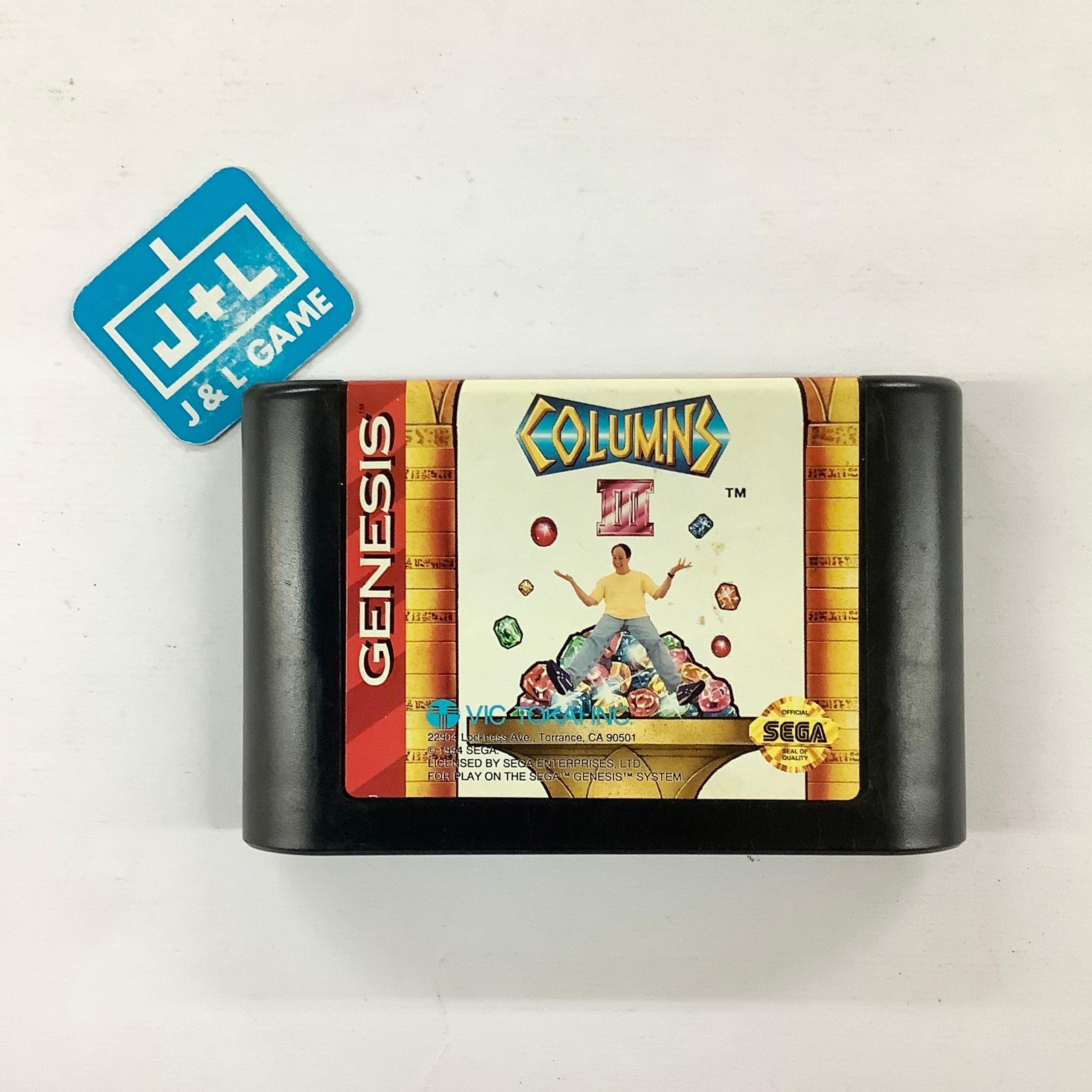 Columns III - (SG) SEGA Genesis [Pre-Owned] Video Games Vic Tokai   