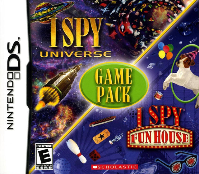 I Spy: Game Pack - I Spy Universe / I Spy Fun House - (NDS) Nintendo DS [Pre-Owned] Video Games Scholastic Inc.   