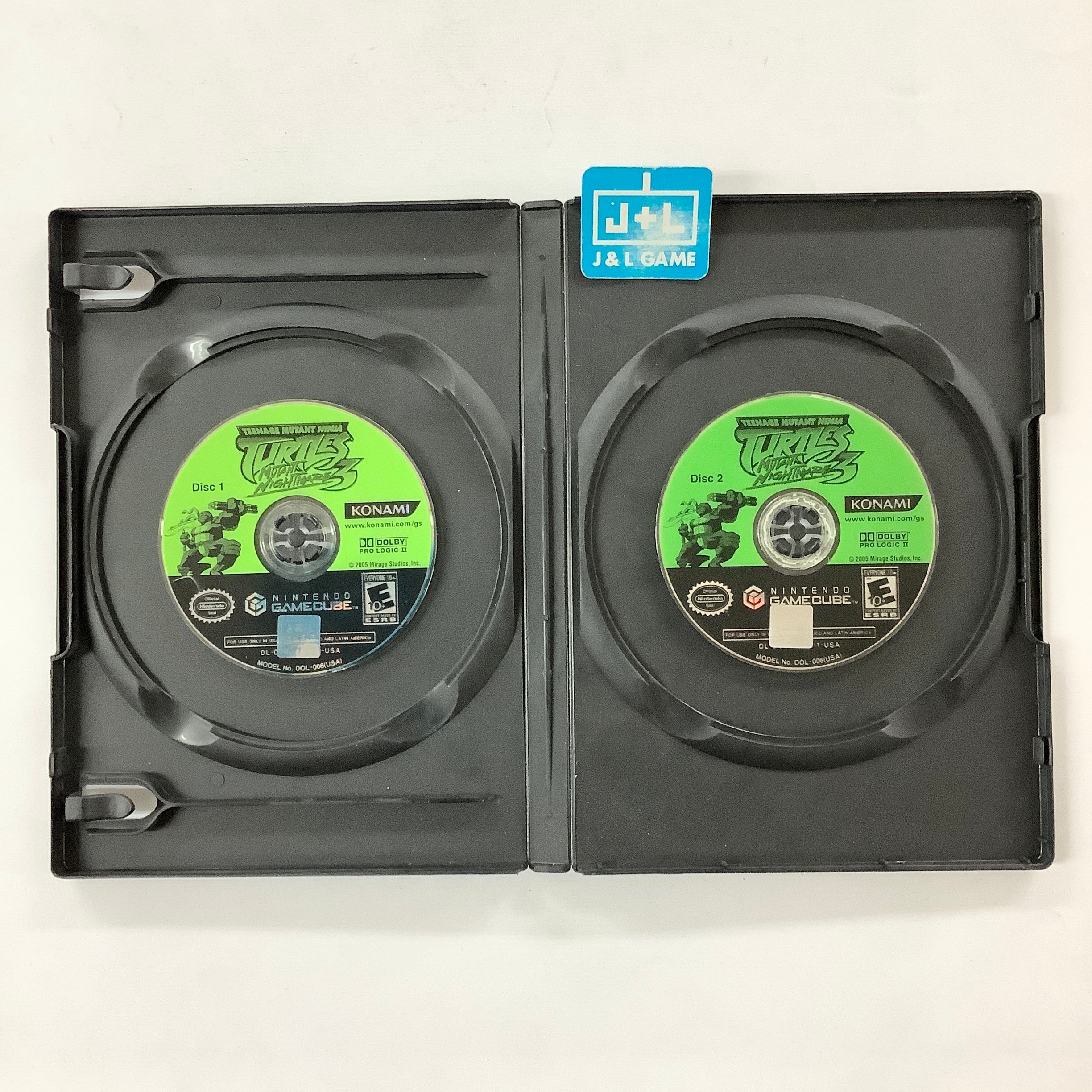 Teenage Mutant Ninja Turtles 3: Mutant Nightmare - (GC) GameCube [Pre-Owned] Video Games Konami   